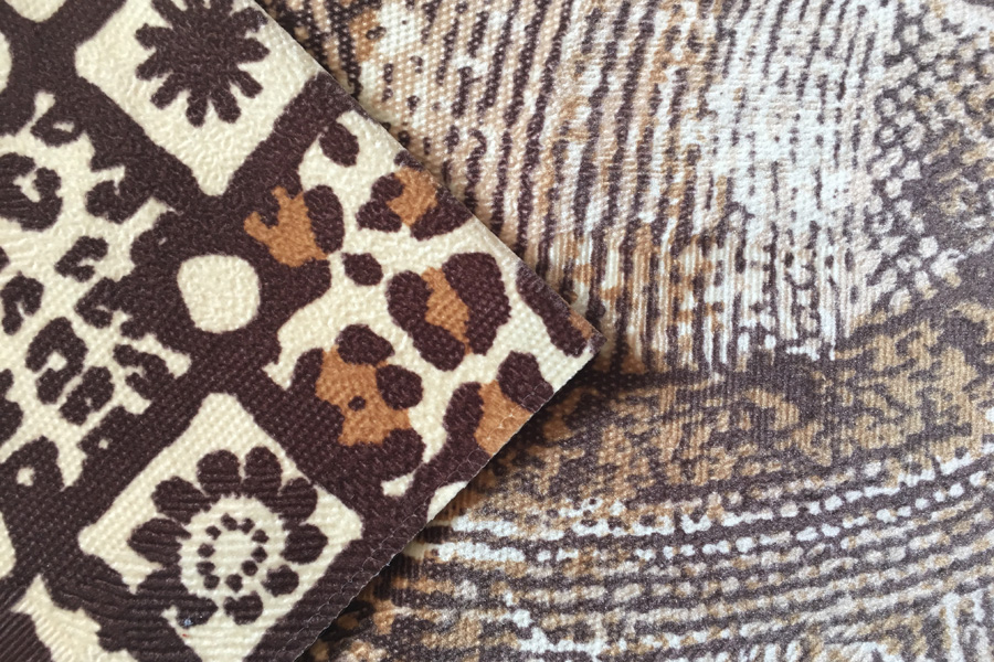Acid printing Flocking